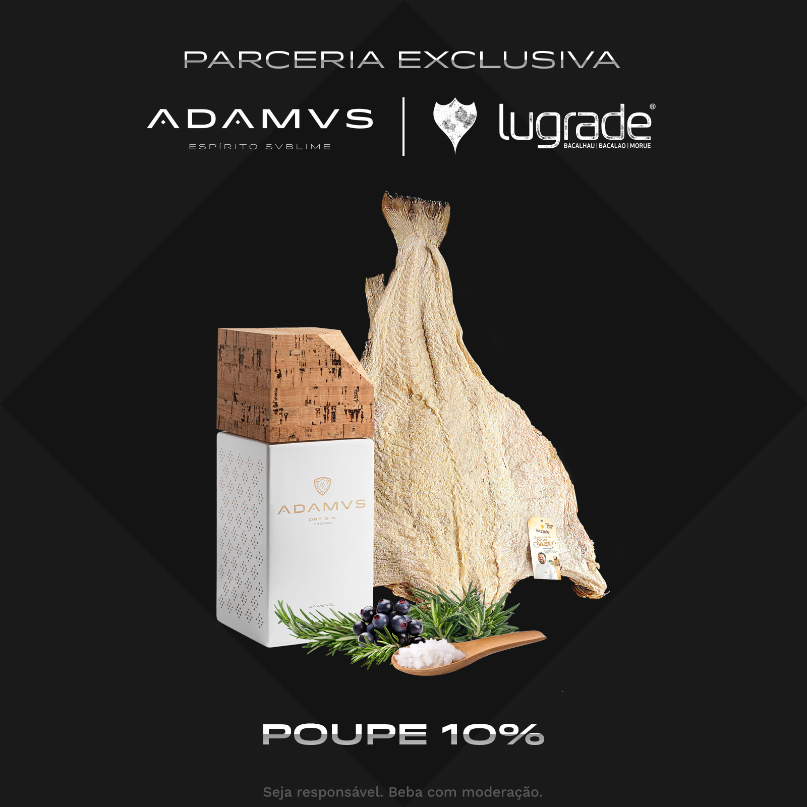 Adamus e Lugrade: uma parceria exclusiva de Natal